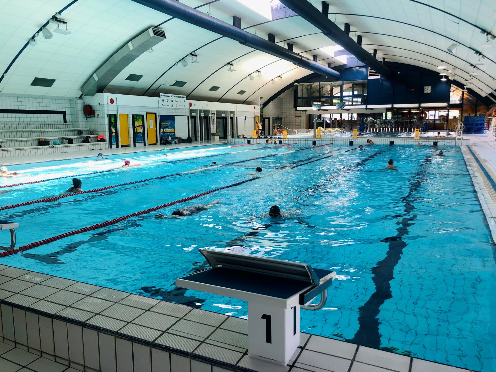 Centre nautique équipé en audiovisuel